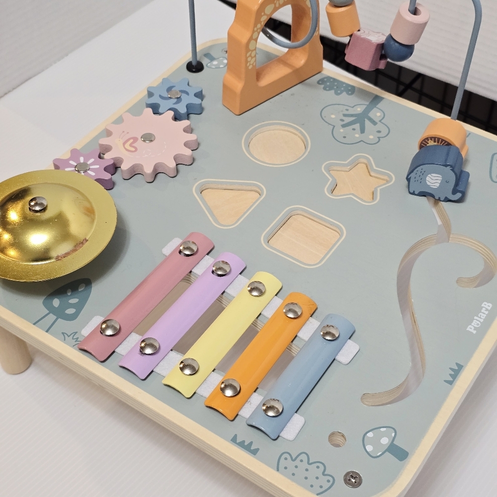PolarB Wooden Multi Function Activity Table - Picture 5 of 15